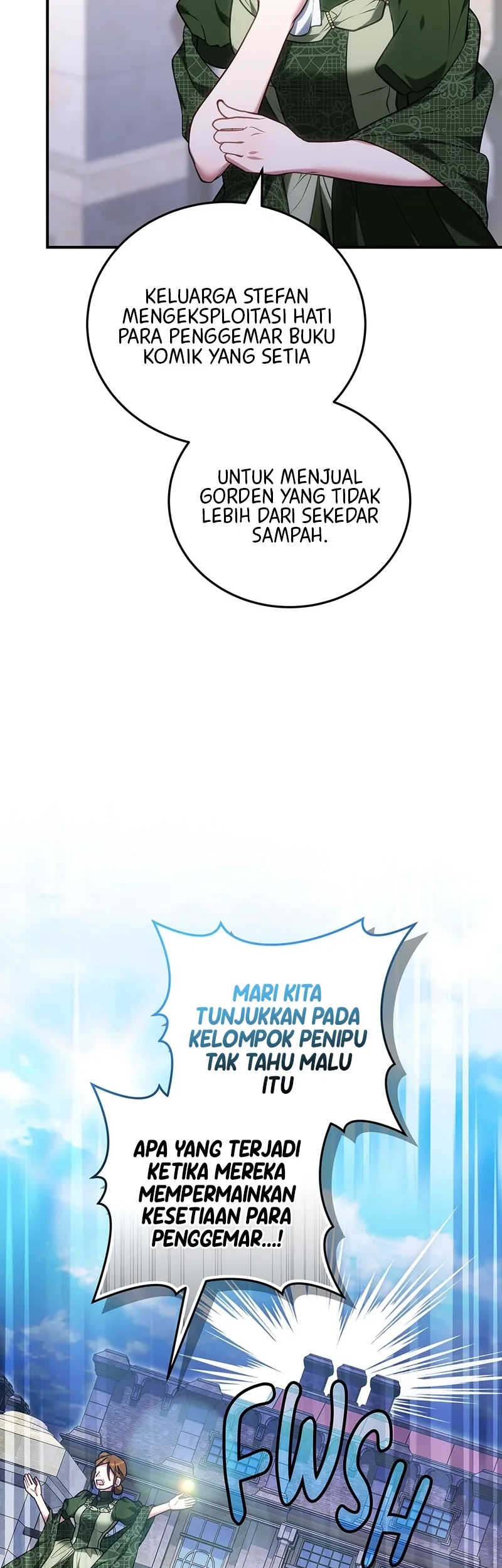 Though I’m a Homebody, I Found Myself in a Dark Captive Genre Chapter 45 Gambar 52