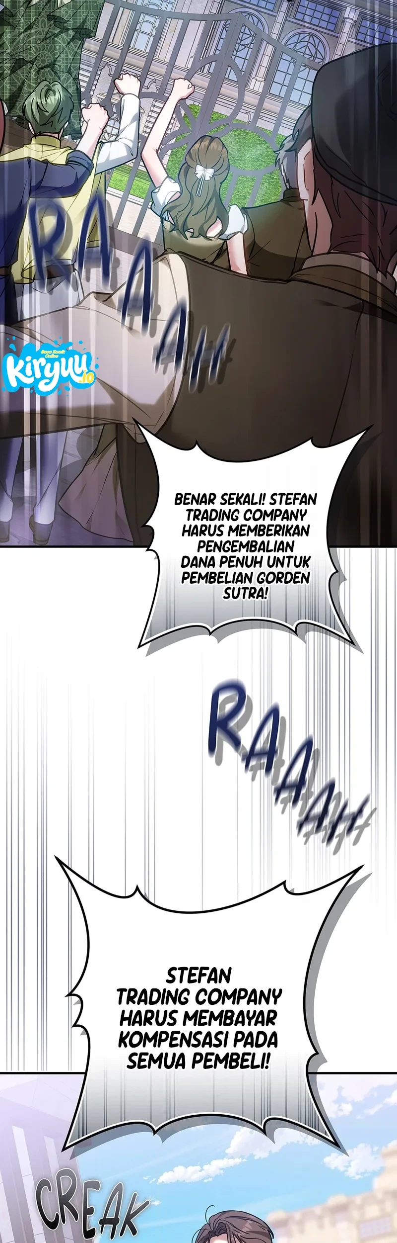 Though I’m a Homebody, I Found Myself in a Dark Captive Genre Chapter 45 Gambar 53