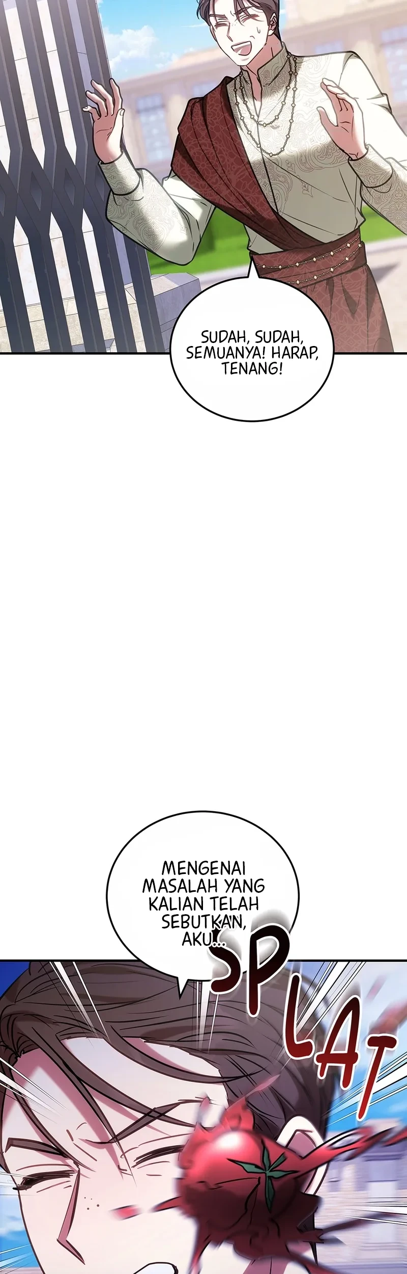 Though I’m a Homebody, I Found Myself in a Dark Captive Genre Chapter 45 Gambar 54