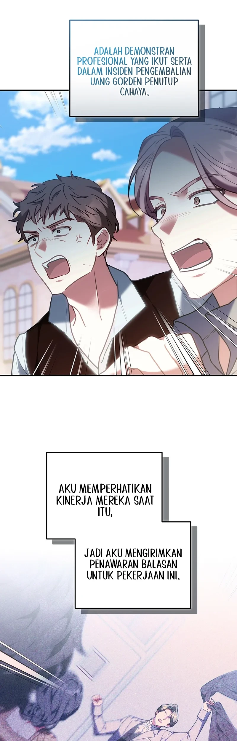 Though I’m a Homebody, I Found Myself in a Dark Captive Genre Chapter 45 Gambar 62