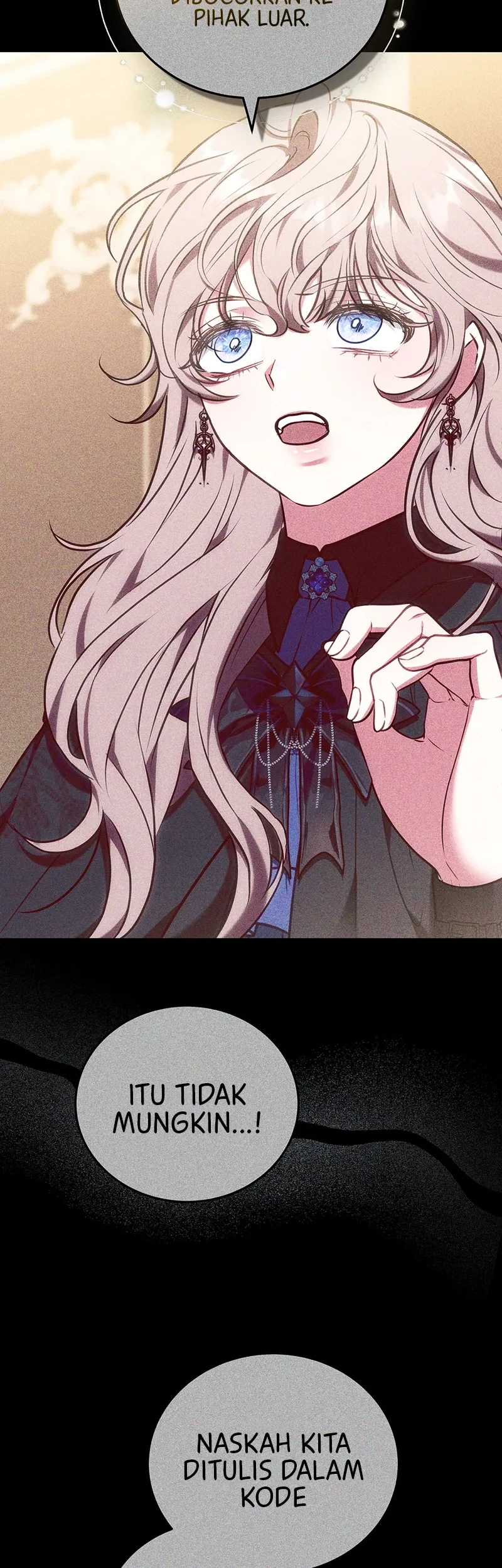 Though I’m a Homebody, I Found Myself in a Dark Captive Genre Chapter 45 halaman 24