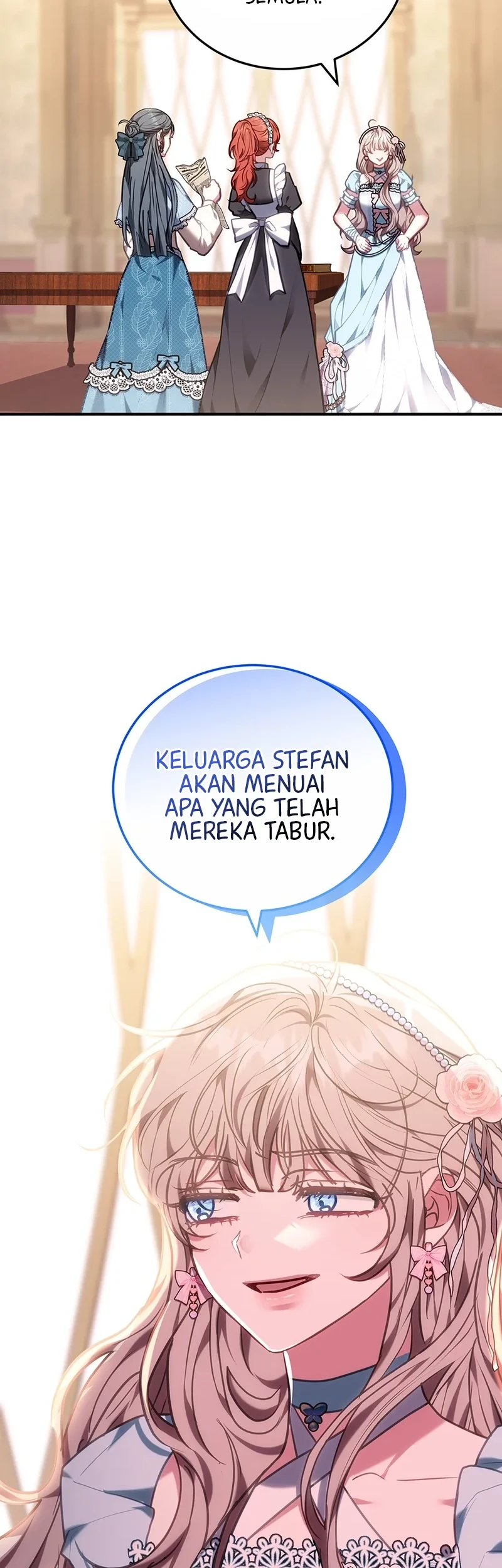 Though I’m a Homebody, I Found Myself in a Dark Captive Genre Chapter 45 halaman 34