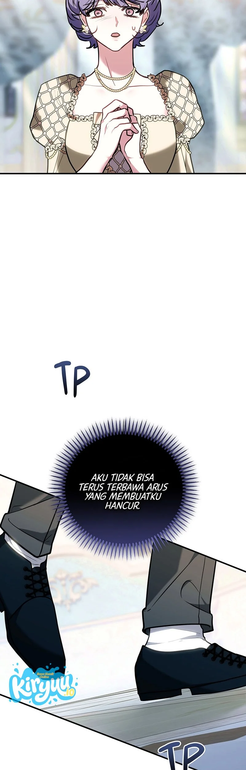 Though I’m a Homebody, I Found Myself in a Dark Captive Genre Chapter 46 Gambar 48