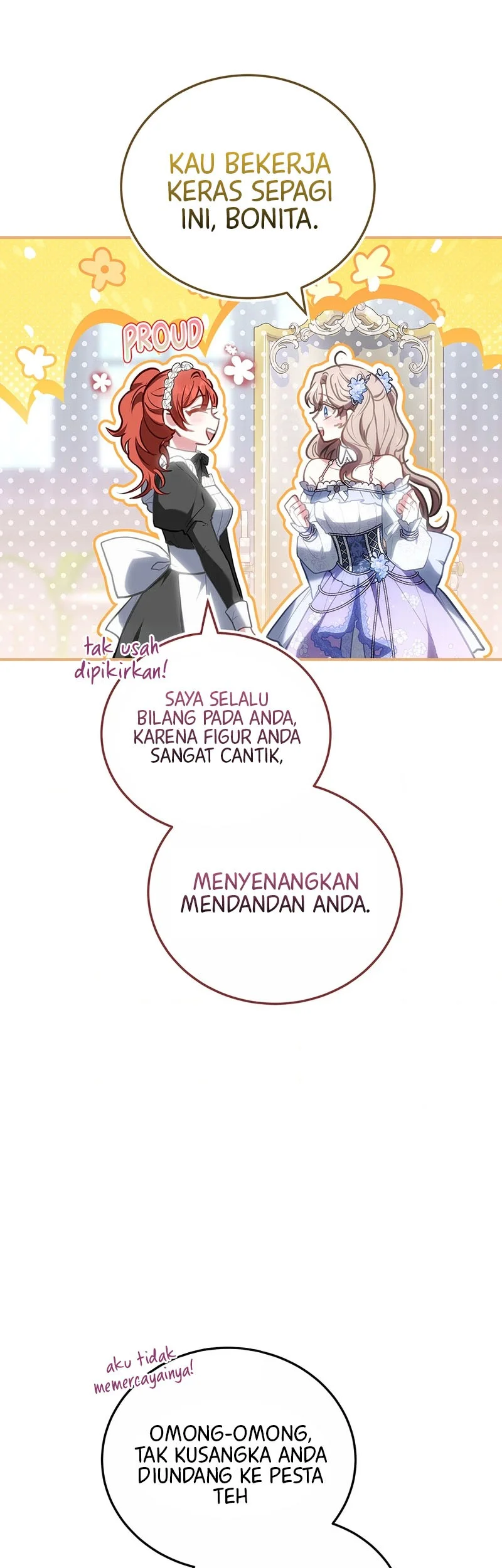 Though I’m a Homebody, I Found Myself in a Dark Captive Genre Chapter 46 Gambar 53