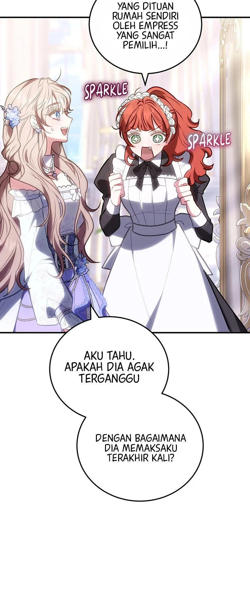 Though I’m a Homebody, I Found Myself in a Dark Captive Genre Chapter 46 Gambar 54