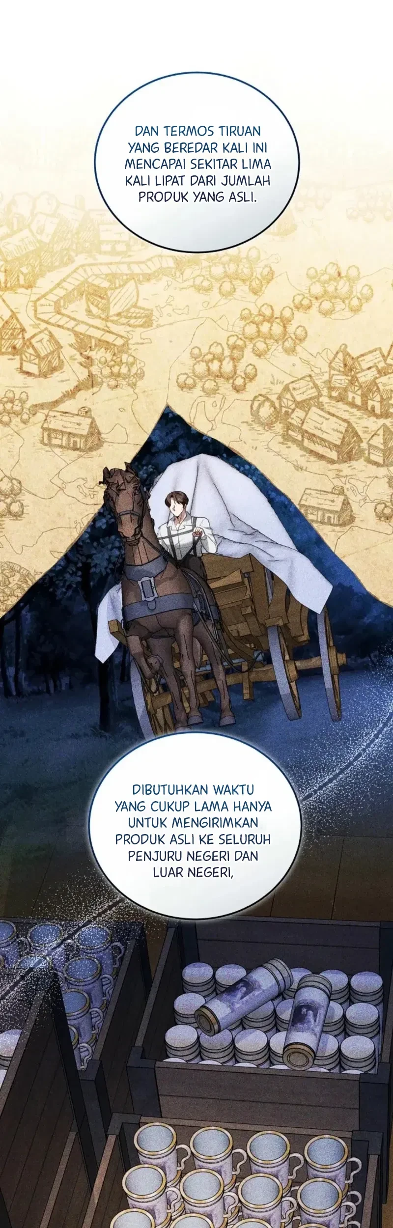 Though I’m a Homebody, I Found Myself in a Dark Captive Genre Chapter 47 Gambar 50