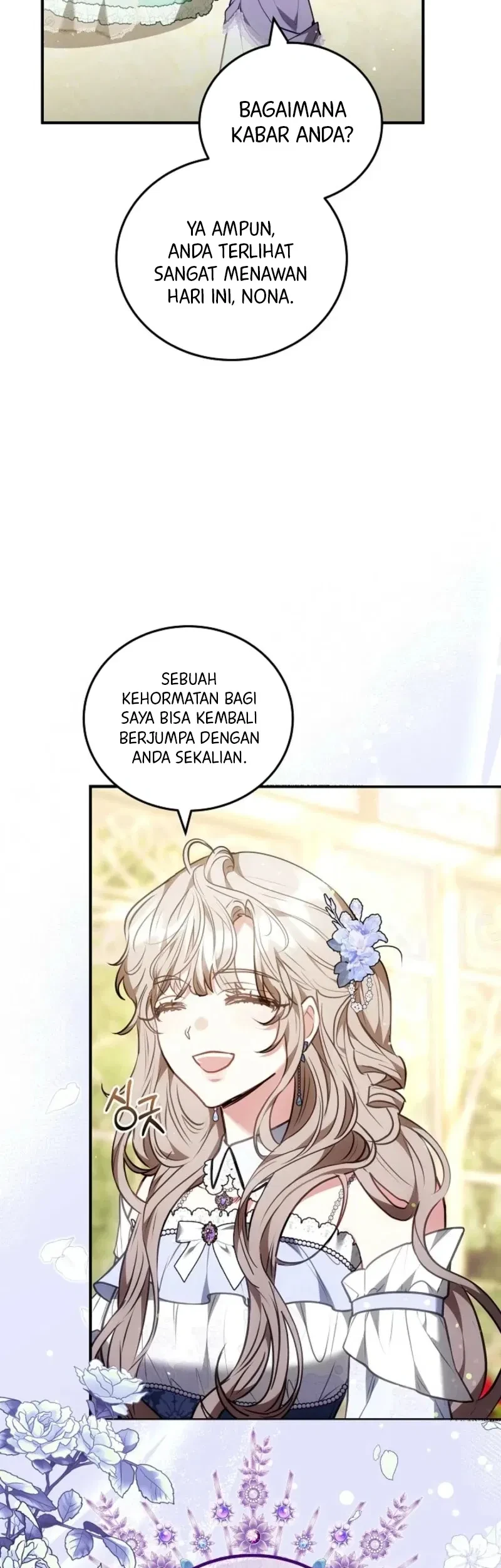 Though I’m a Homebody, I Found Myself in a Dark Captive Genre Chapter 47 halaman 7