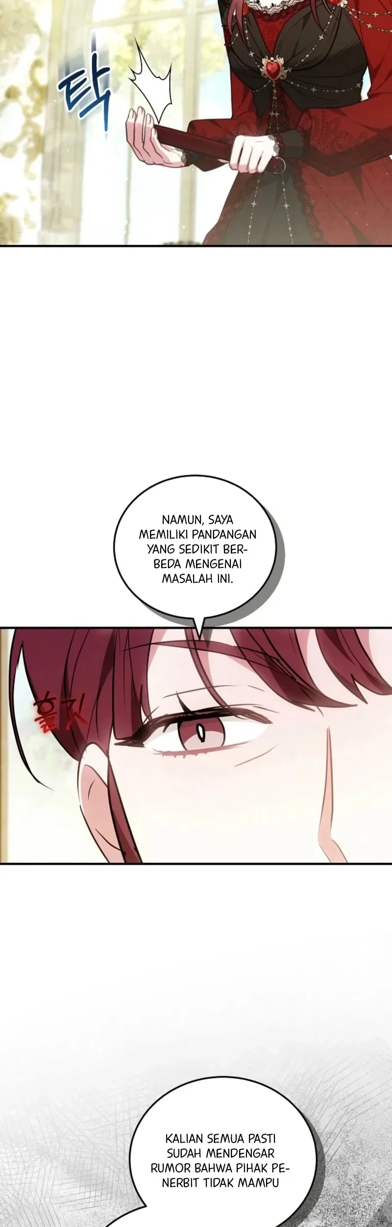 Though I’m a Homebody, I Found Myself in a Dark Captive Genre Chapter 47 halaman 24