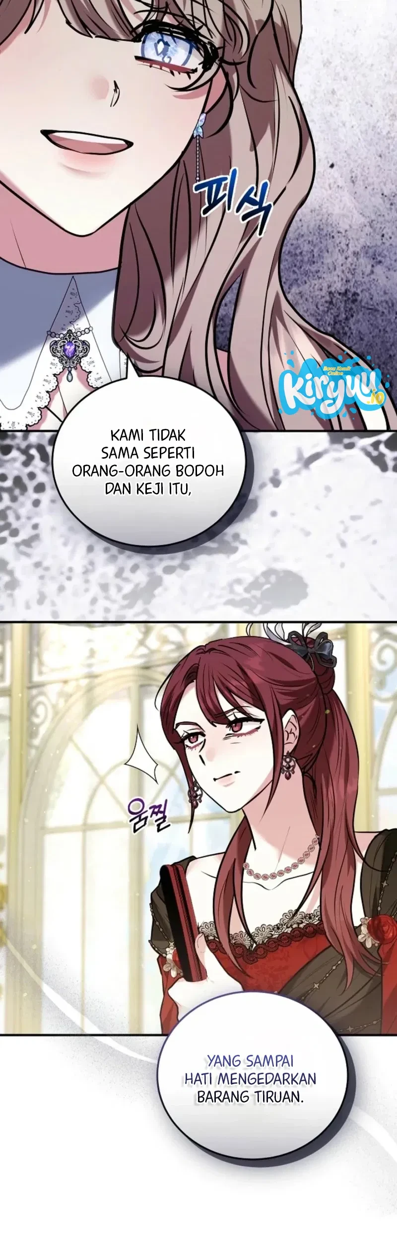 Though I’m a Homebody, I Found Myself in a Dark Captive Genre Chapter 47 halaman 35