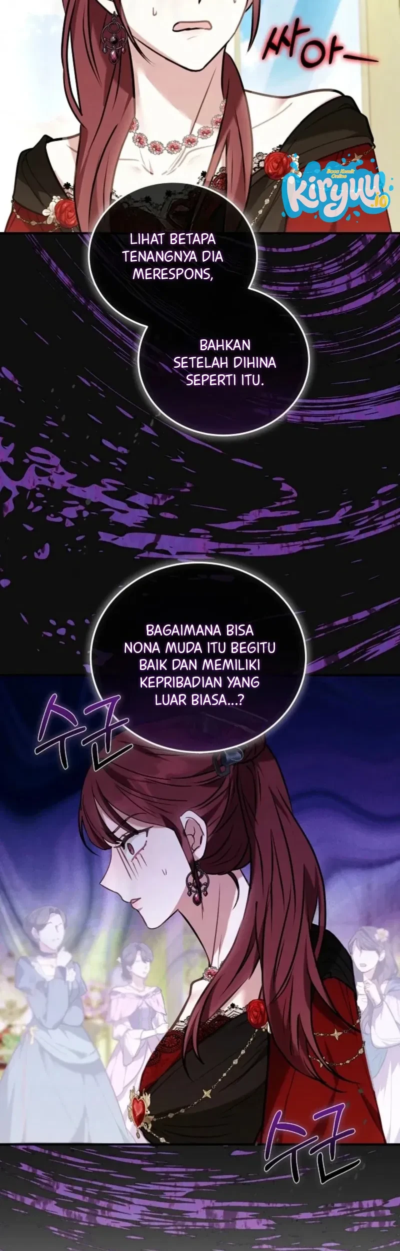 Though I’m a Homebody, I Found Myself in a Dark Captive Genre Chapter 47 Gambar 46