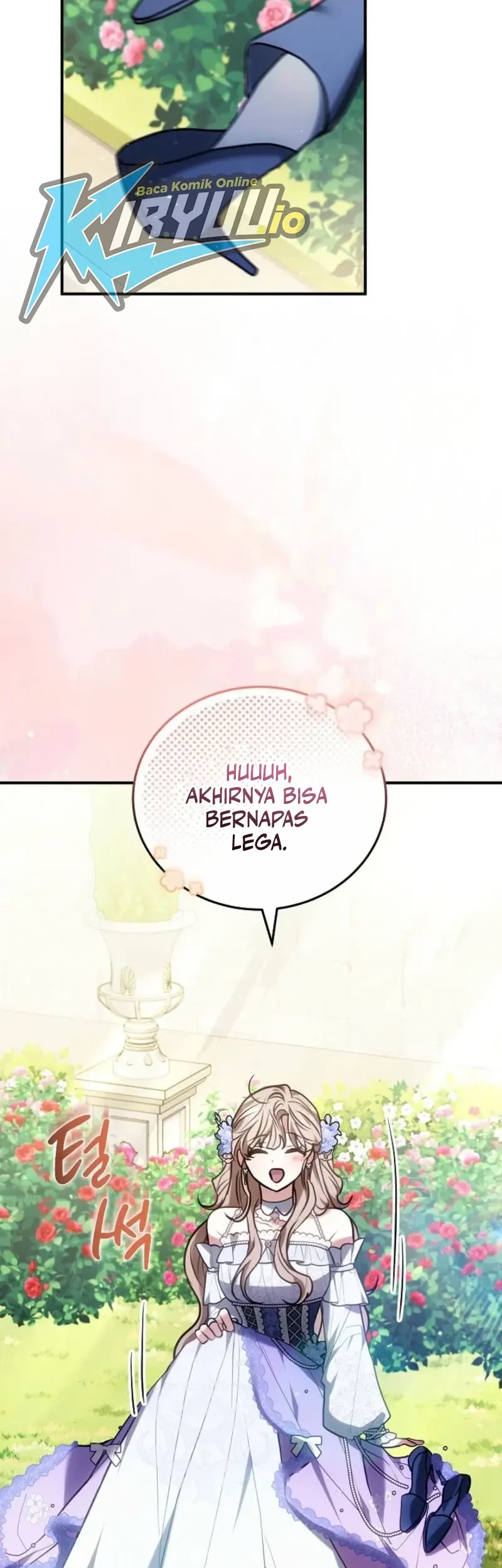 Though I’m a Homebody, I Found Myself in a Dark Captive Genre Chapter 48 halaman 35