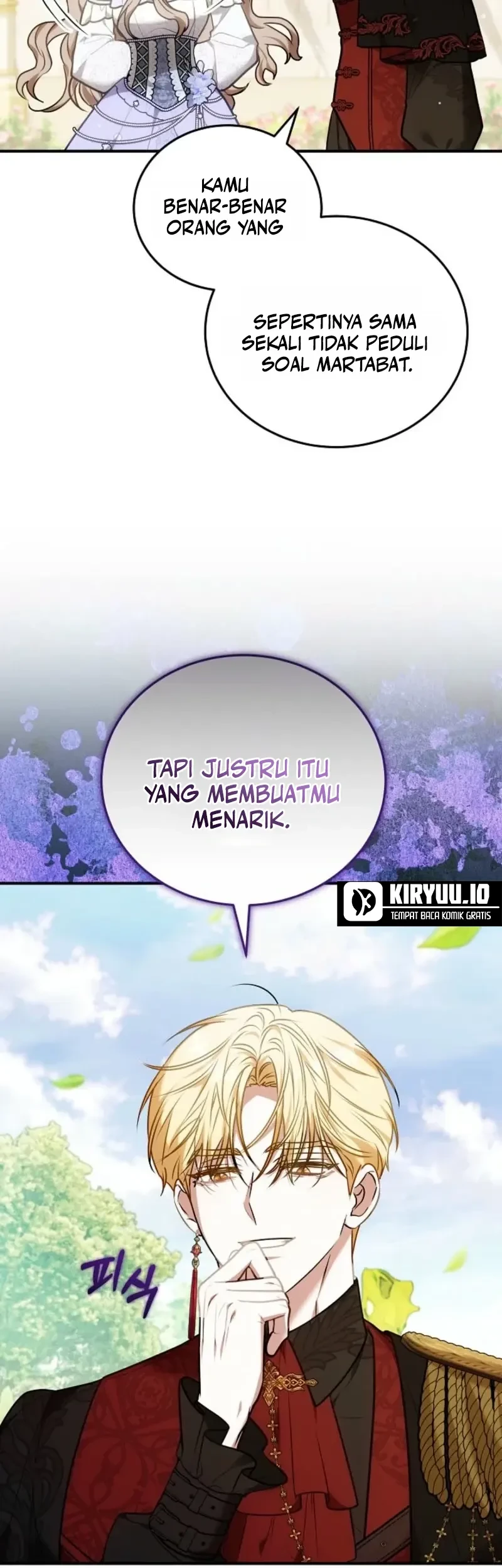 Though I’m a Homebody, I Found Myself in a Dark Captive Genre Chapter 48 Gambar 44