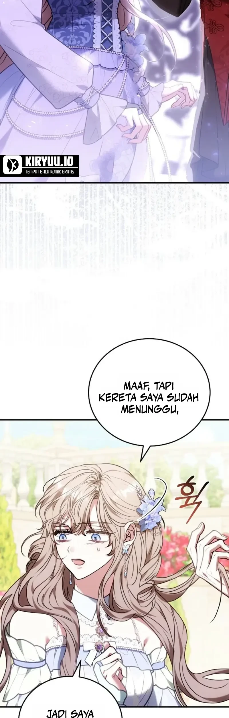Though I’m a Homebody, I Found Myself in a Dark Captive Genre Chapter 48 Gambar 47