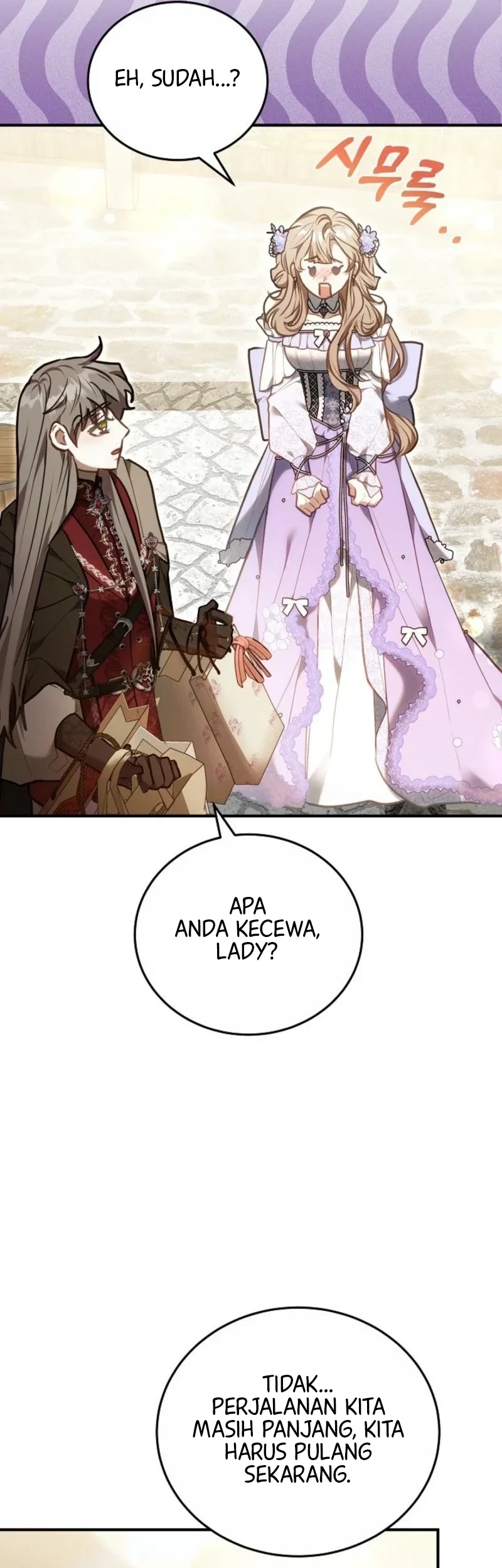 Though I’m a Homebody, I Found Myself in a Dark Captive Genre Chapter 49 Gambar 38