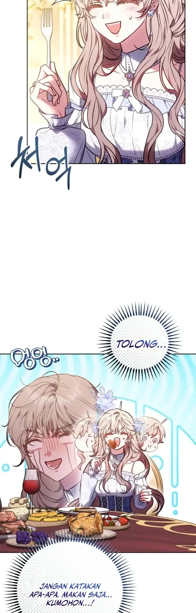 Though I’m a Homebody, I Found Myself in a Dark Captive Genre Chapter 50 Gambar 55
