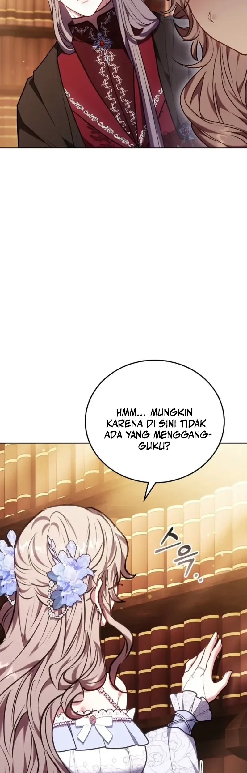 Though I’m a Homebody, I Found Myself in a Dark Captive Genre Chapter 50 halaman 5