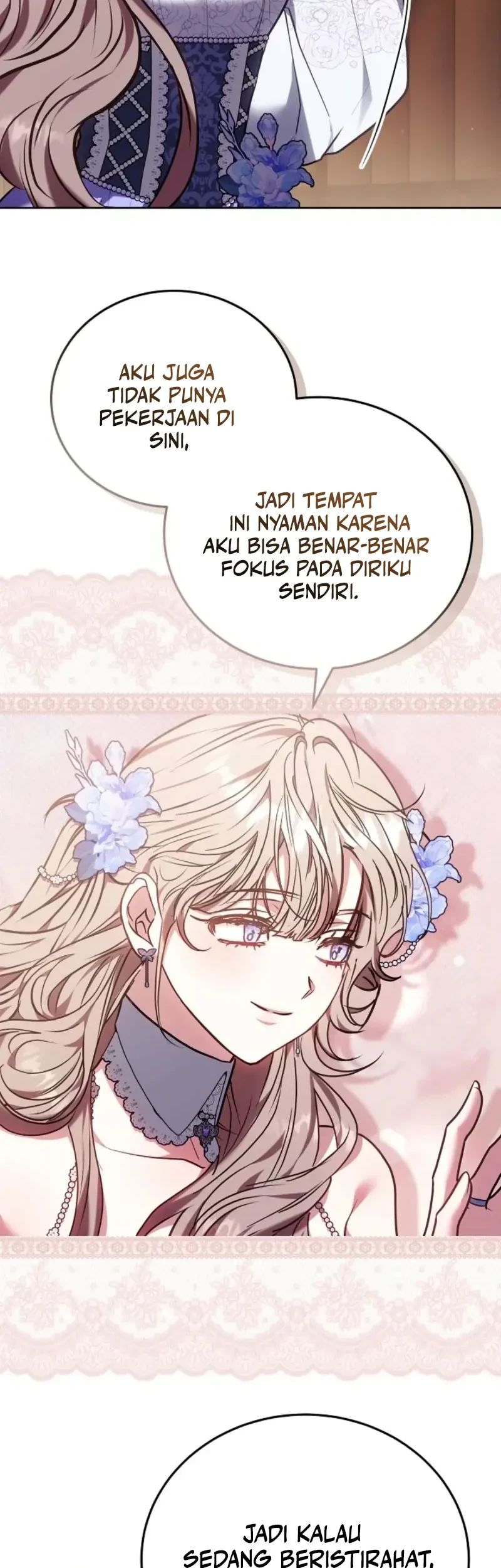 Though I’m a Homebody, I Found Myself in a Dark Captive Genre Chapter 50 halaman 6