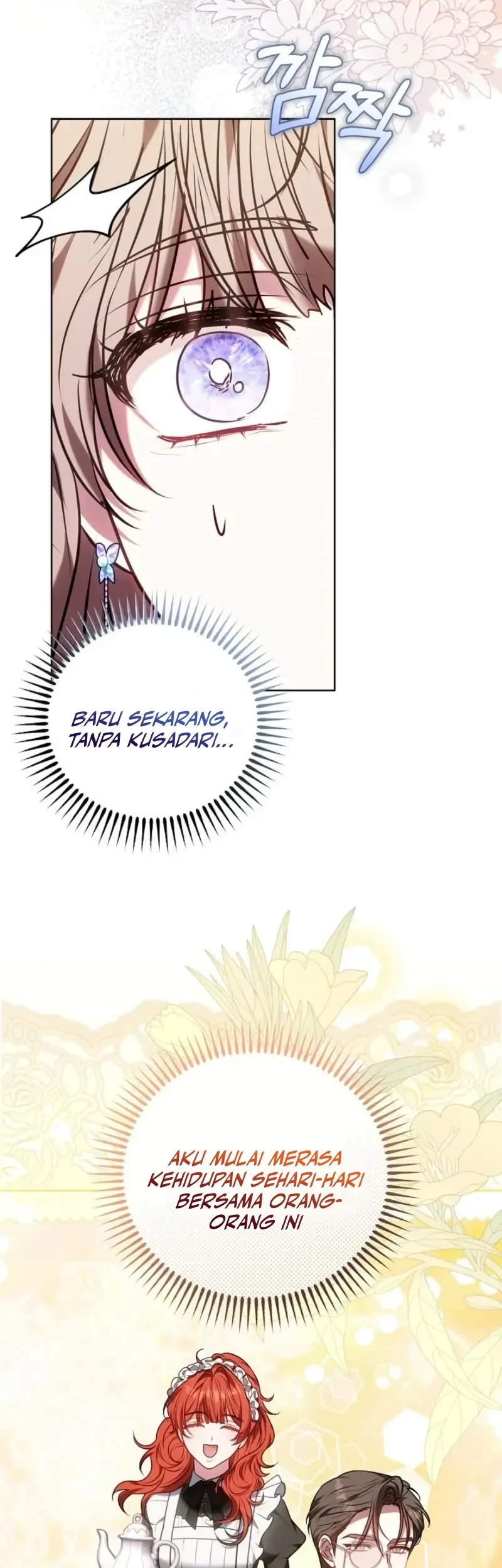 Though I’m a Homebody, I Found Myself in a Dark Captive Genre Chapter 50 halaman 11