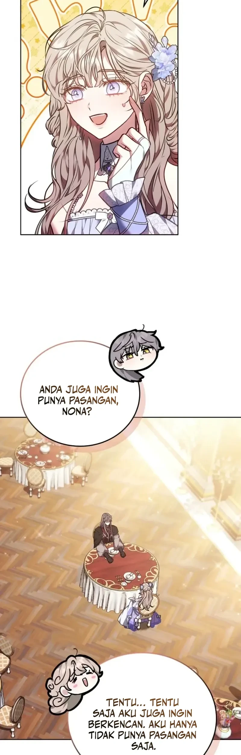 Though I’m a Homebody, I Found Myself in a Dark Captive Genre Chapter 50 Gambar 43