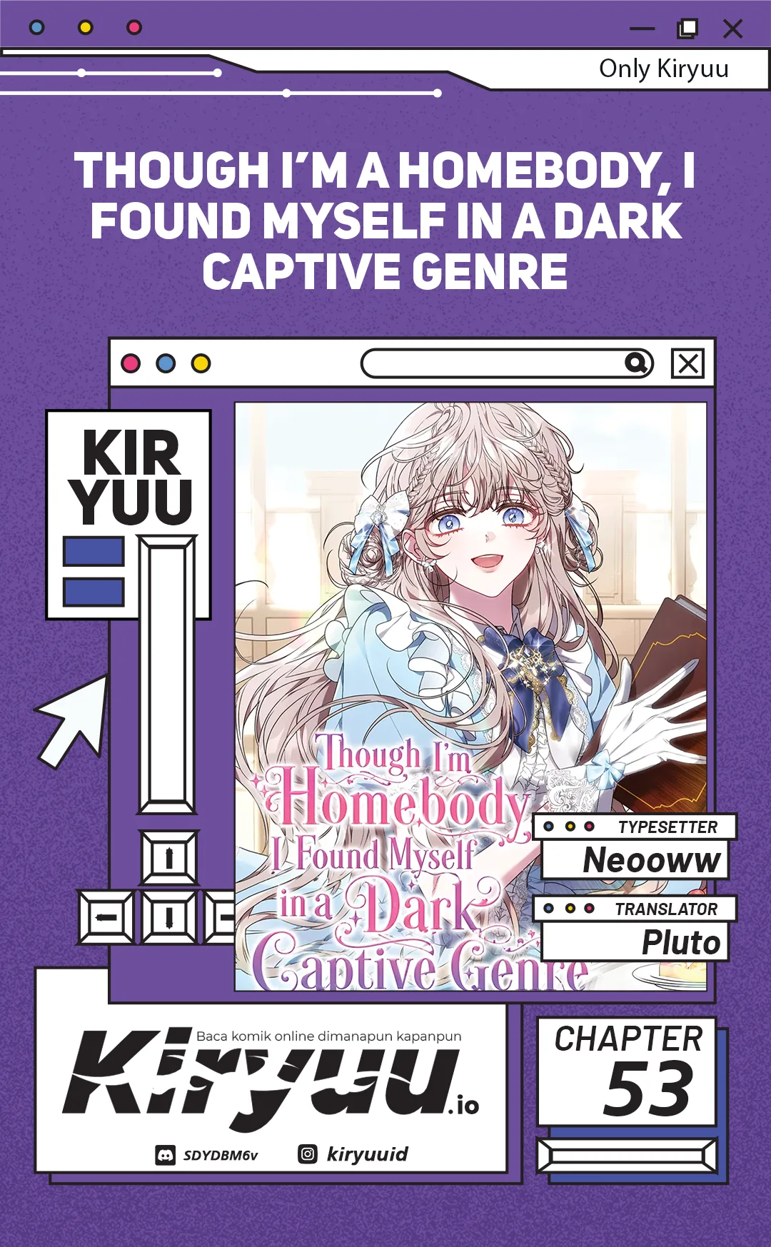 Komik Though I’m a Homebody, I Found Myself in a Dark Captive Genre Chapter 53 gambar 1
