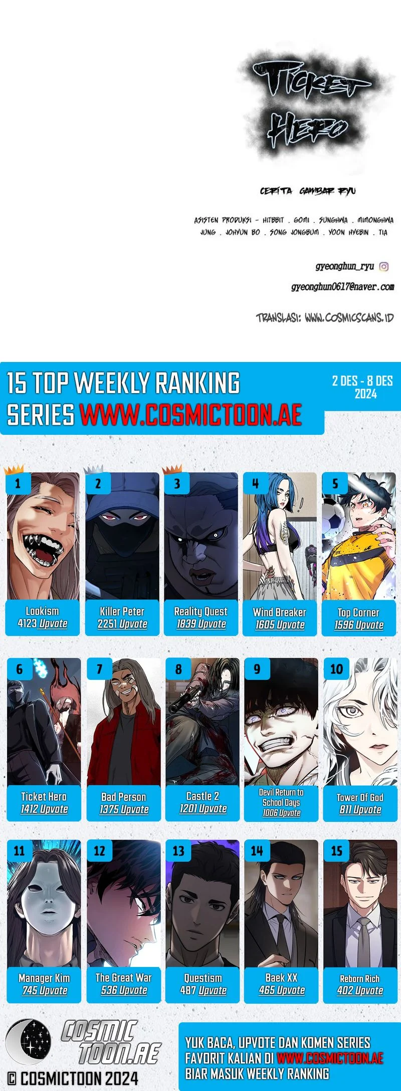 Ticket Hero S2 Chapter 114 Gambar 144