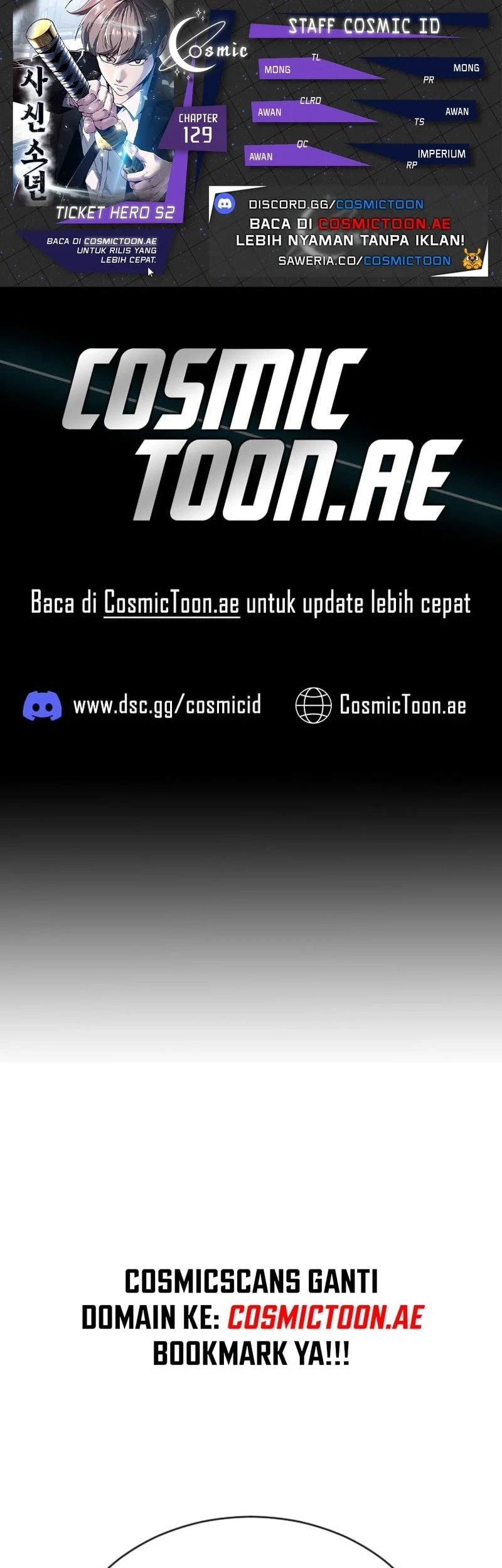 Komik Ticket Hero S2 Chapter 129 gambar nomor 1