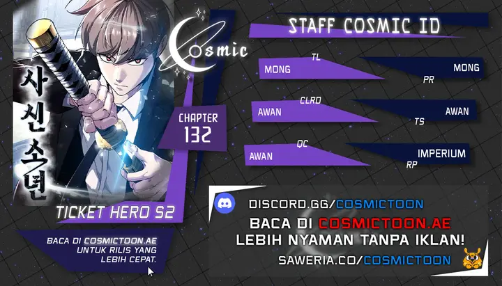 Komik Ticket Hero S2 Chapter 132 gambar nomor 1