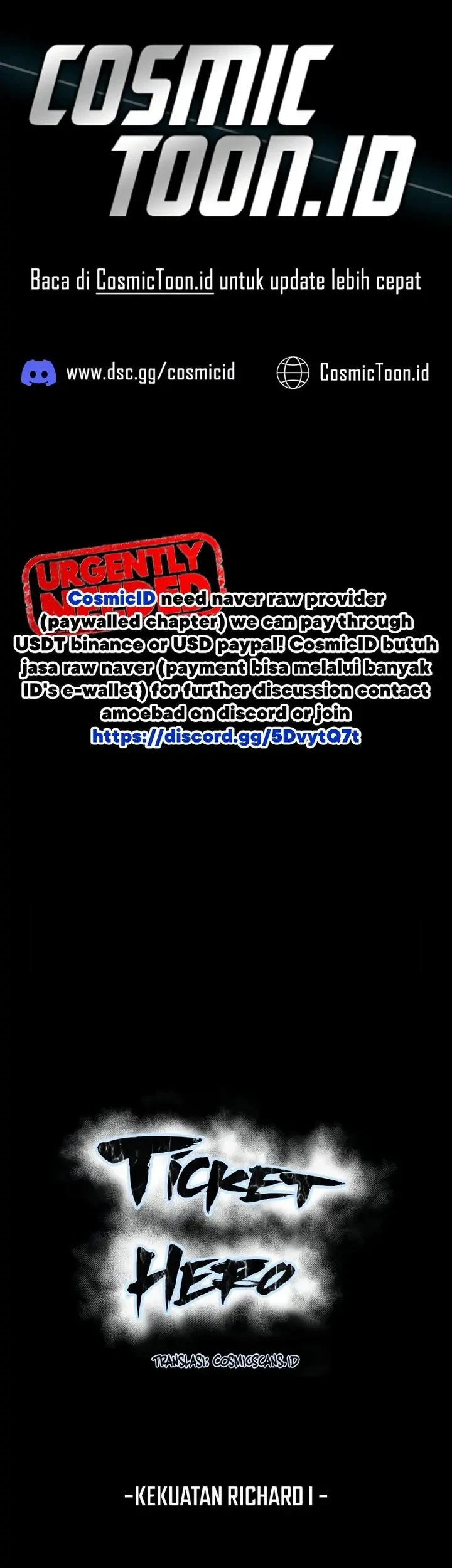 Komik Ticket Hero S2 Chapter 135 gambar nomor 1