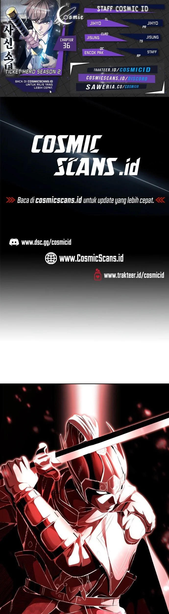 Komik Ticket Hero S2 Chapter 36 gambar nomor 1