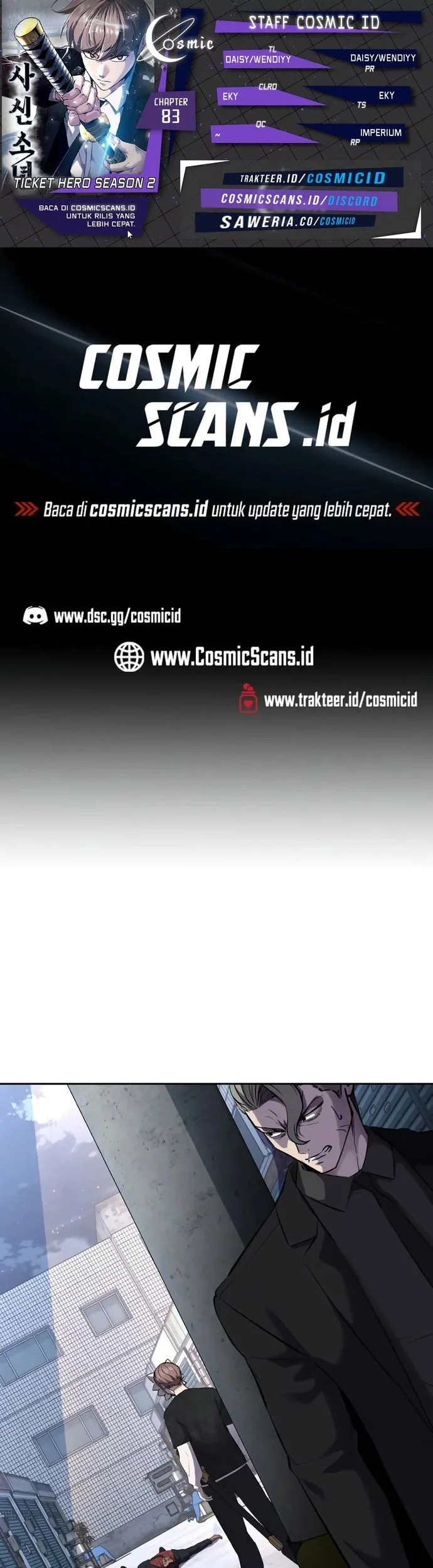 Komik Ticket Hero S2 Chapter 83 gambar nomor 1