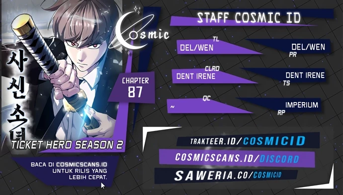 Komik Ticket Hero S2 Chapter 87 gambar nomor 1