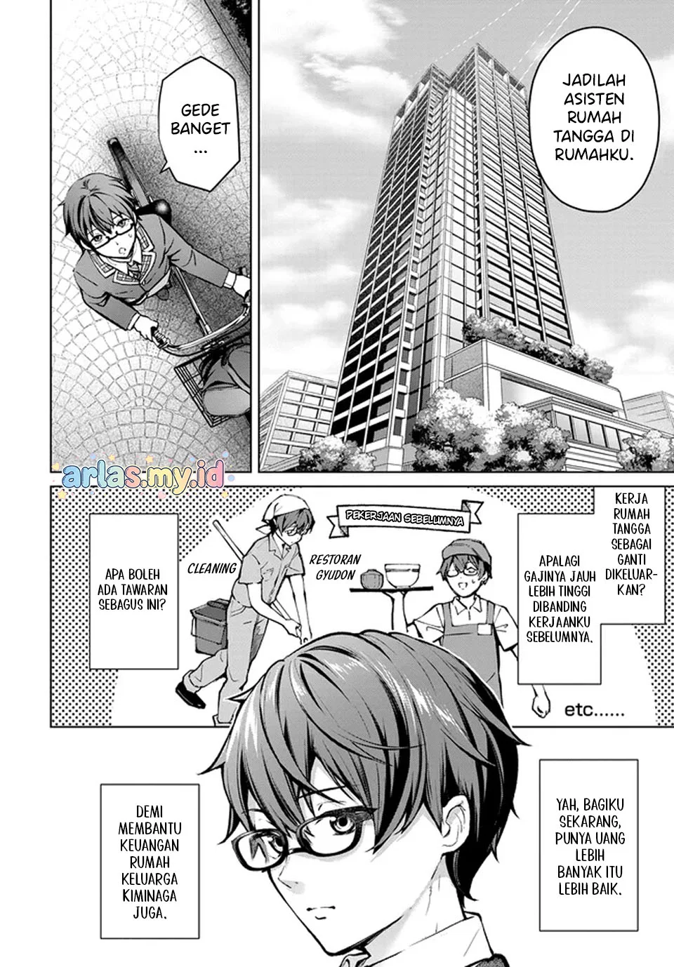 Tier 1 Shimai: Yuumei Yonshimai wa Boku nashi de wa Ikirarenai Chapter 1.1 Gambar 11