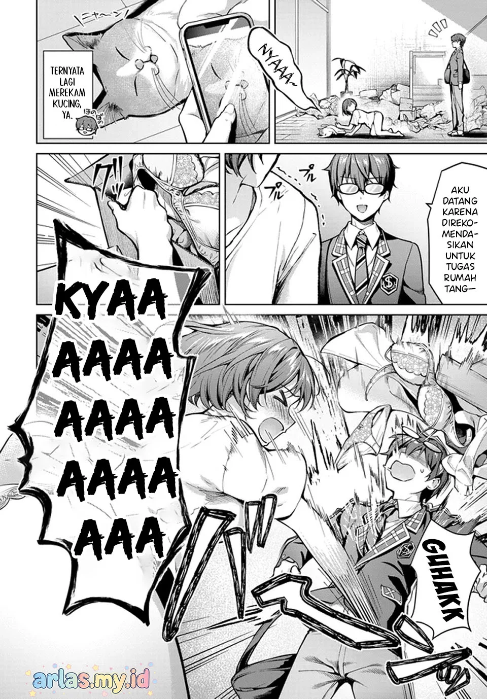 Tier 1 Shimai: Yuumei Yonshimai wa Boku nashi de wa Ikirarenai Chapter 1.1 Gambar 16