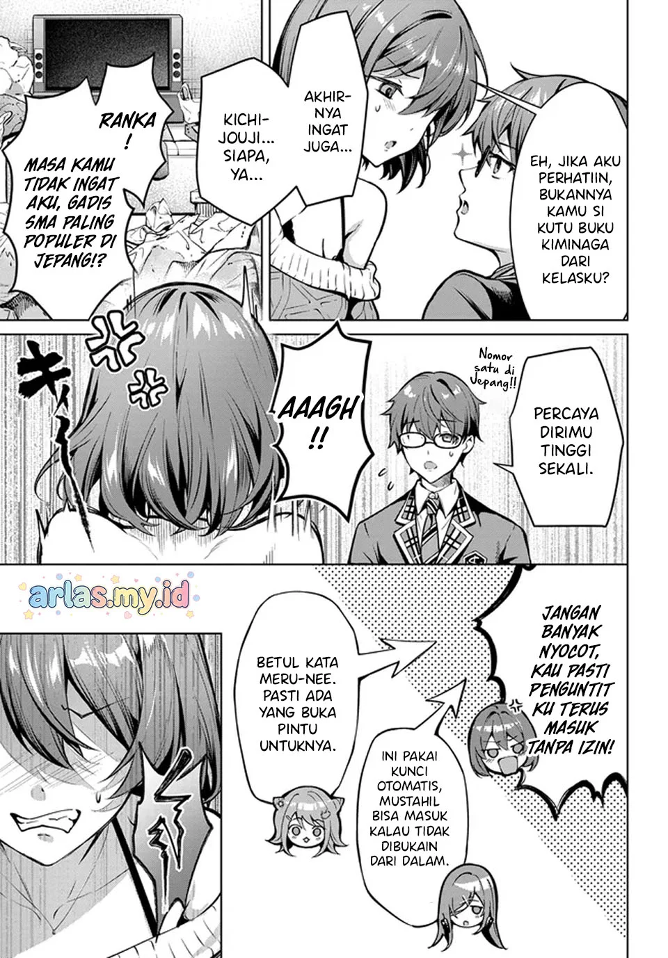 Tier 1 Shimai: Yuumei Yonshimai wa Boku nashi de wa Ikirarenai Chapter 1.1 Gambar 21