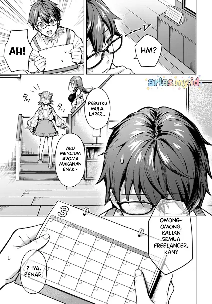 Tier 1 Shimai: Yuumei Yonshimai wa Boku nashi de wa Ikirarenai Chapter 1.2 Gambar 23