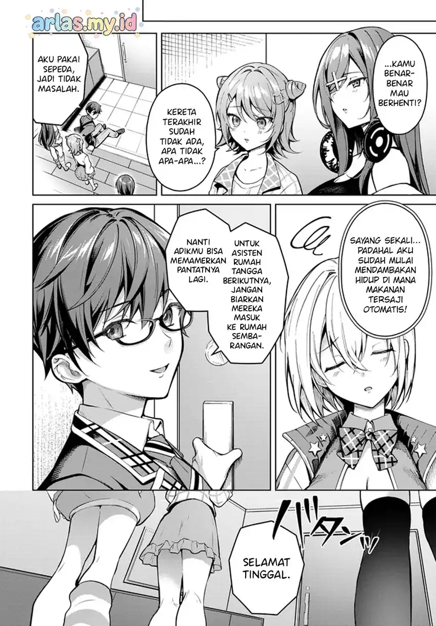 Tier 1 Shimai: Yuumei Yonshimai wa Boku nashi de wa Ikirarenai Chapter 1.2 Gambar 32