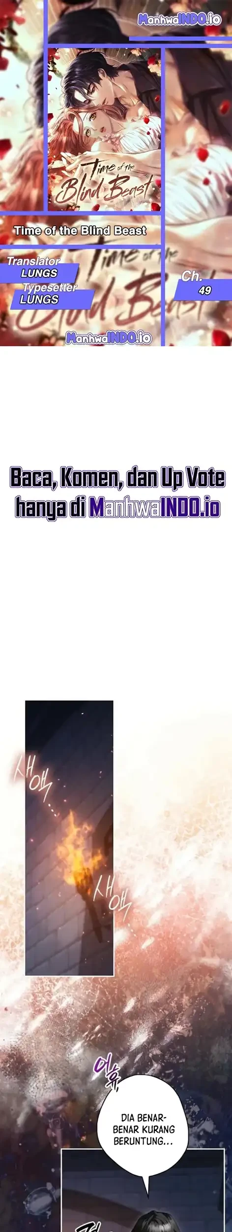 Time of the Blind Beast Chapter 49 halaman 1