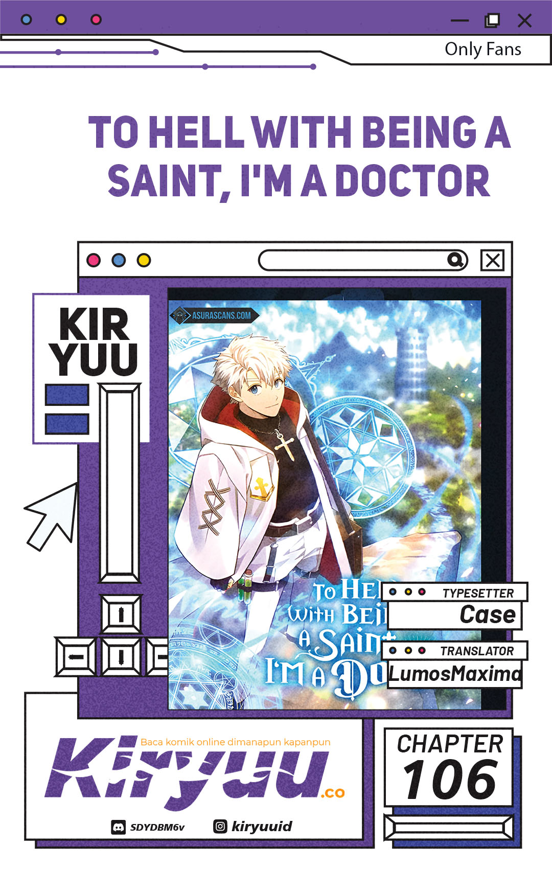 Baca Komik To Hell With Being a Saint, I’m a Doctor Chapter 106 Gambar 1