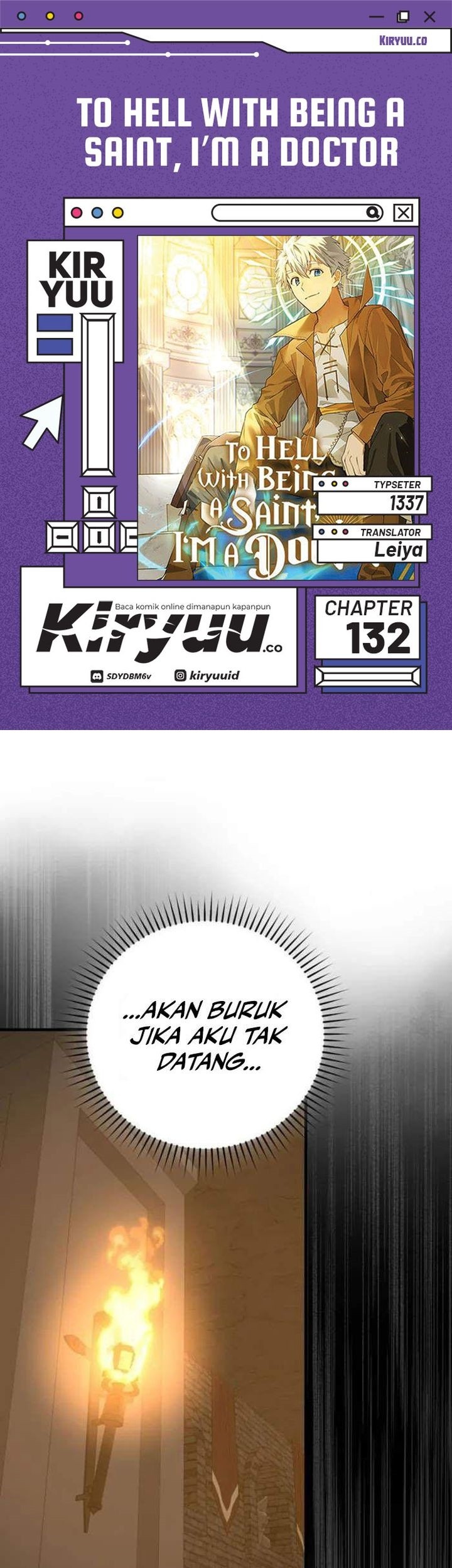Baca Komik To Hell With Being a Saint, I’m a Doctor Chapter 132 Gambar 1