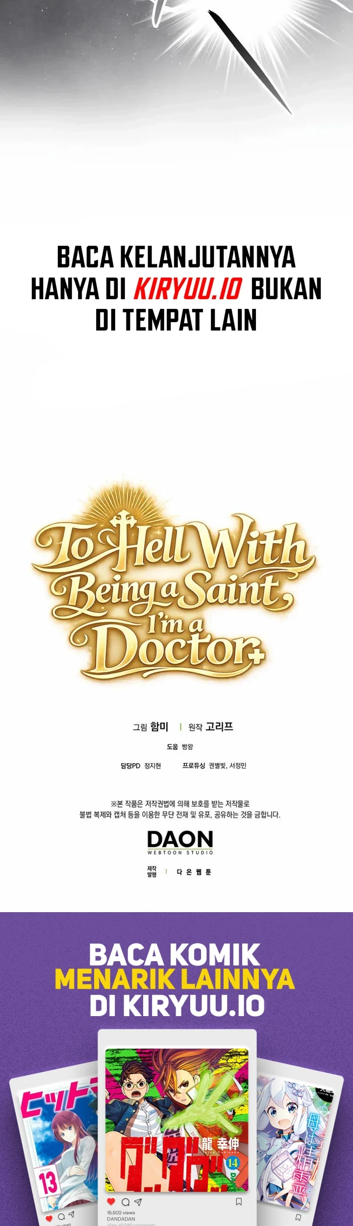 To Hell With Being a Saint, I’m a Doctor Chapter 157 Gambar 51