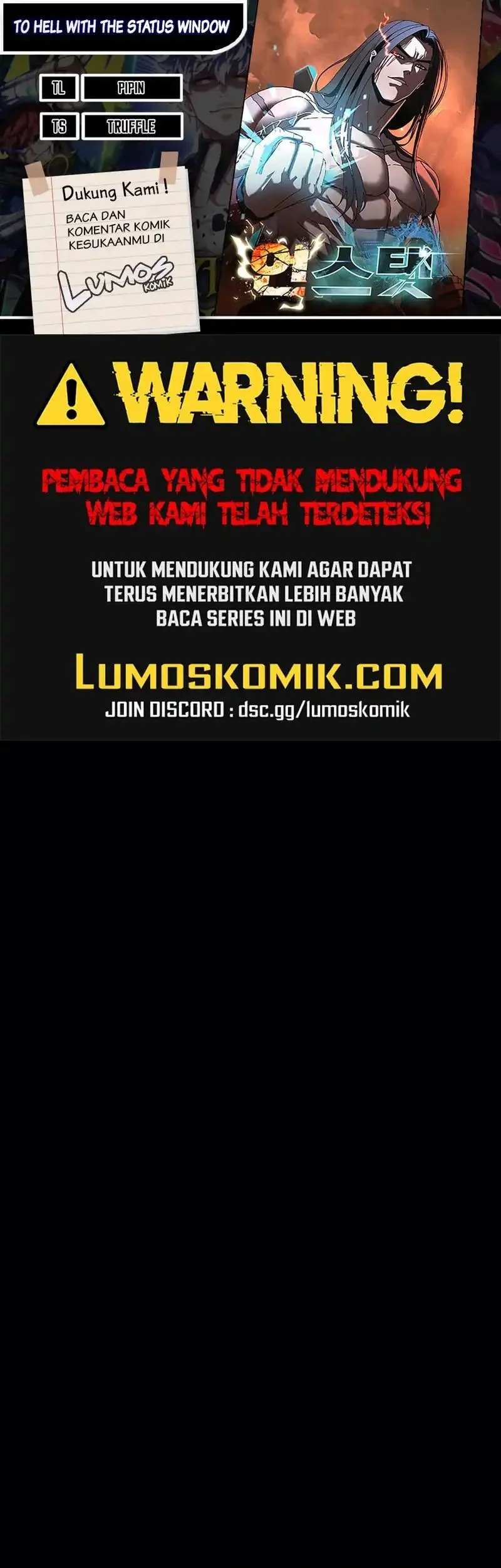 Komik To Hell With the Status Window Chapter 2 gambar 1