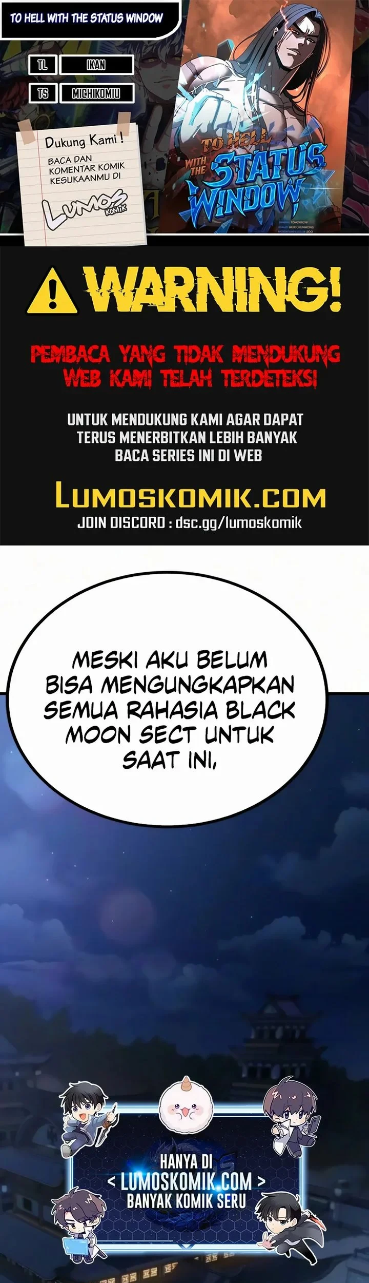 Komik To Hell With the Status Window Chapter 25 gambar 1