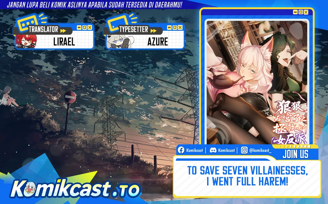 Komik To Save Seven Villainesses, I Went Full Harem! Chapter 44 gambar 1