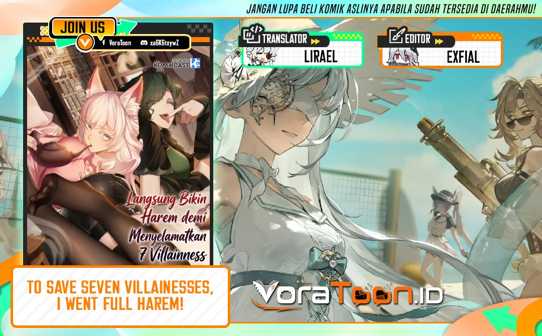 Komik To Save Seven Villainesses, I Went Full Harem! Chapter 74 gambar 1