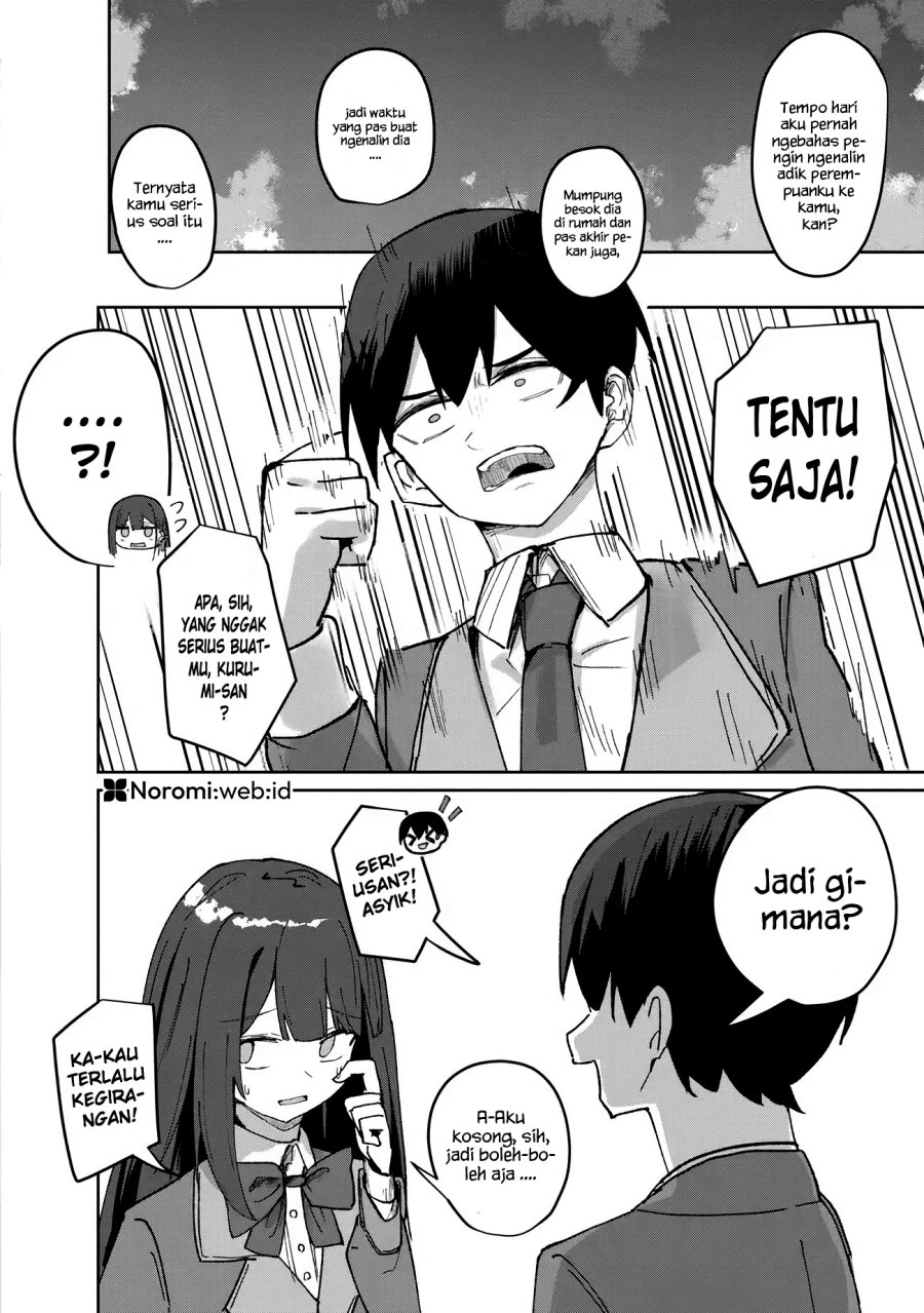 Baca Manga Tobioriru Chokuzen no Doukyuusei ni “Sekkusu Shiyou! ” To Teianshite Mita. Chapter 4.1 Gambar 2
