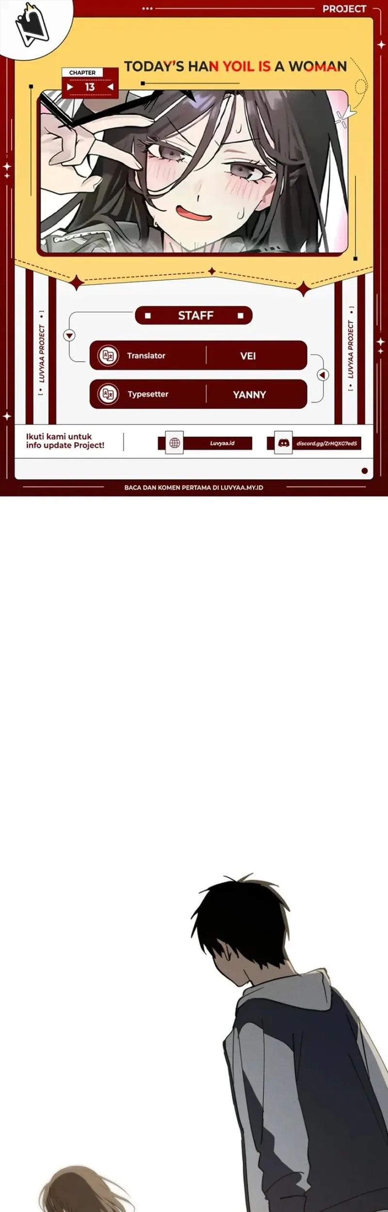 Komik Today is a Woman Day (Today's Han Yoil Is a Woman) Chapter 13 gambar 1