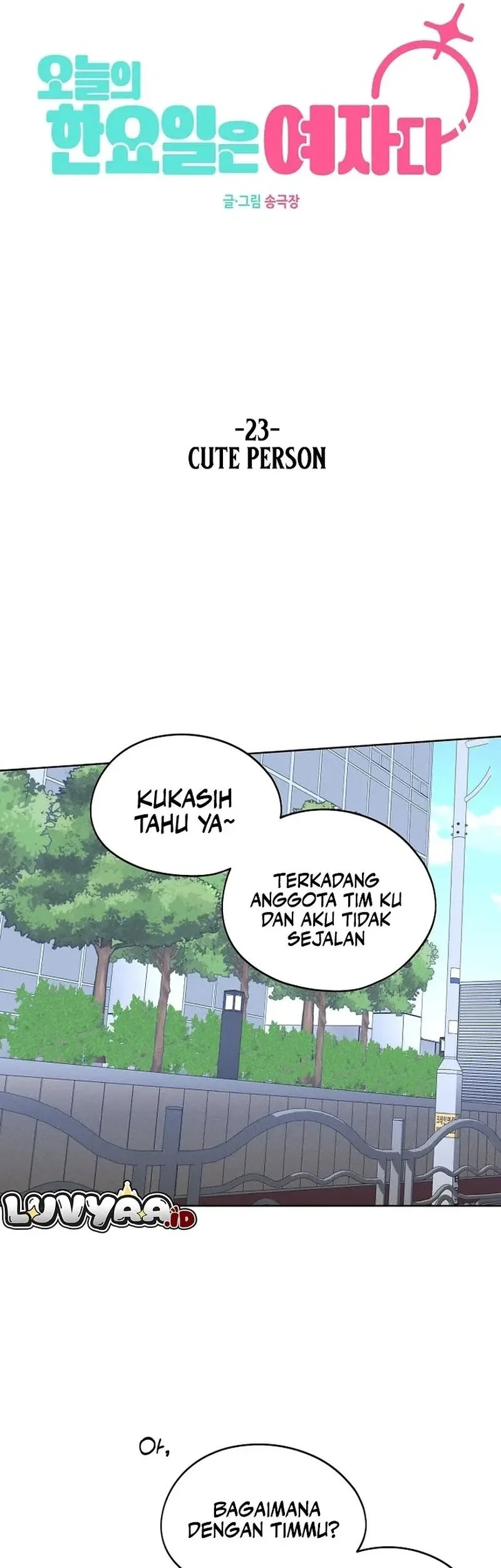 Today is a Woman Day (Today's Han Yoil Is a Woman) Chapter 23 Gambar 11