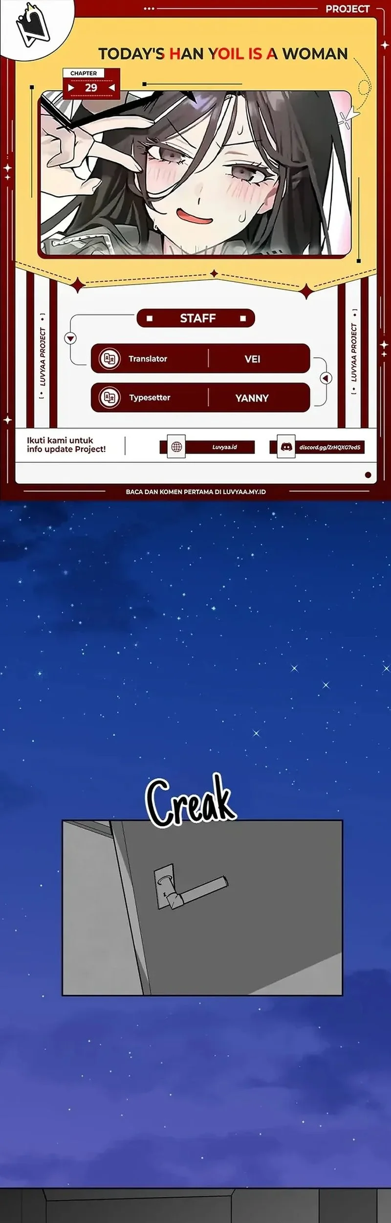 Komik Today is a Woman Day (Today's Han Yoil Is a Woman) Chapter 29 gambar 1