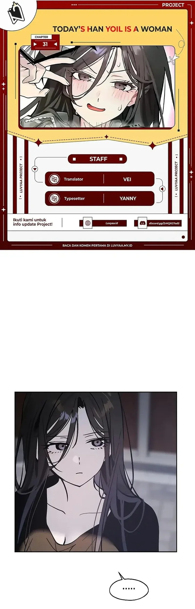 Komik Today is a Woman Day (Today's Han Yoil Is a Woman) Chapter 31 gambar 1