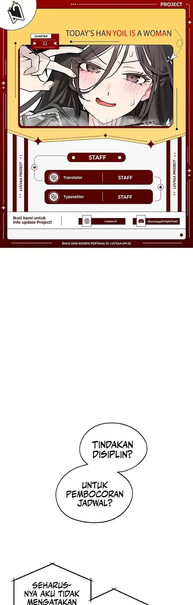 Komik Today is a Woman Day (Today's Han Yoil Is a Woman) Chapter 32 gambar 1